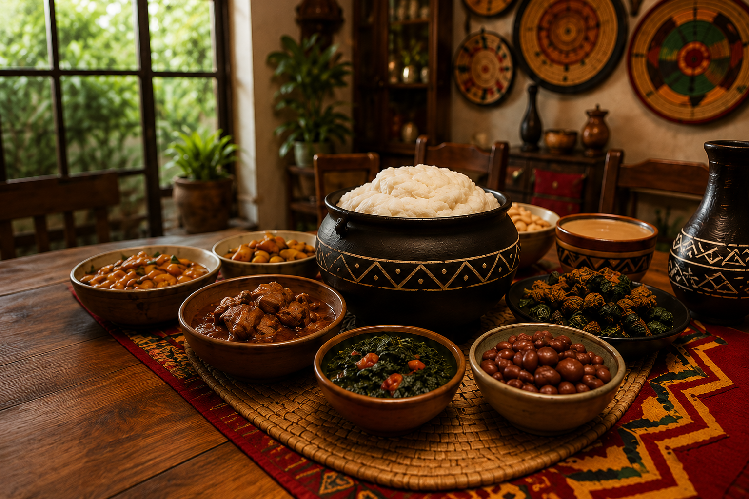 Traditional Bulawayo dining table